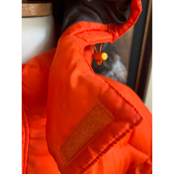 New Unused Vintage Y2K Phat Farm Orange Puffer Jacket XL-4X! - Picture 4 of 6